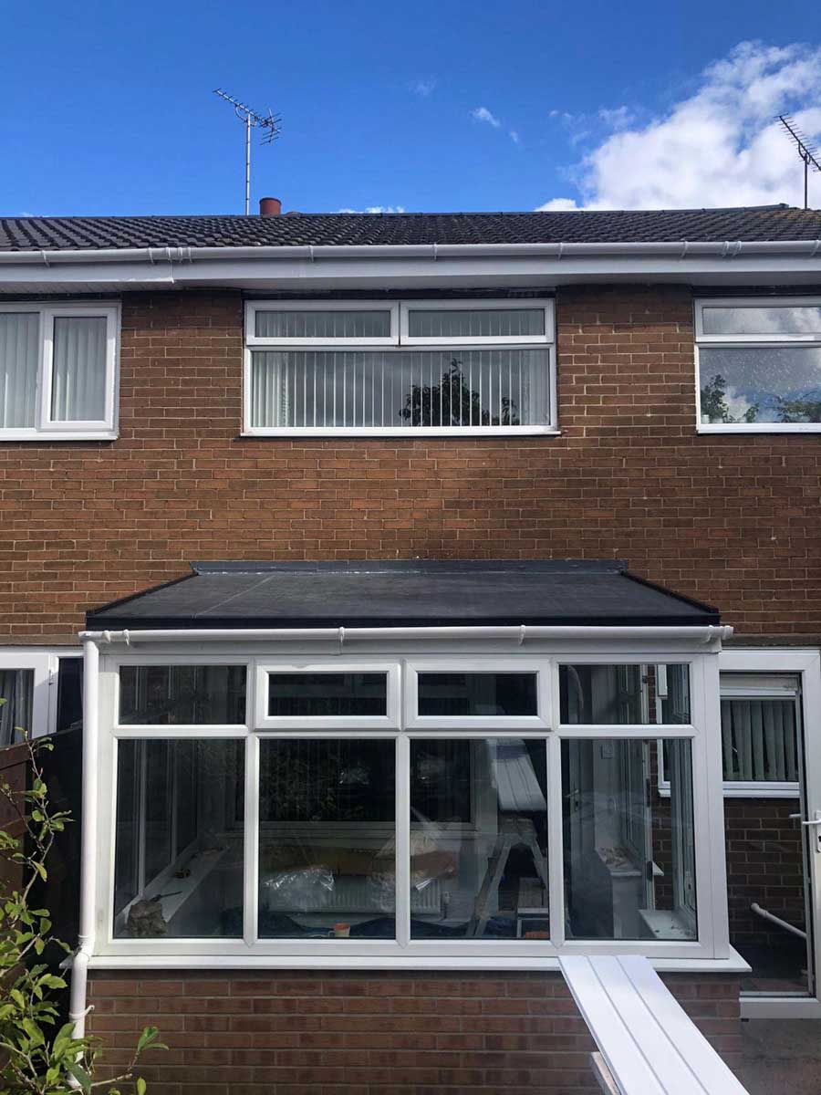 fascia design yorkshire - new flat roof